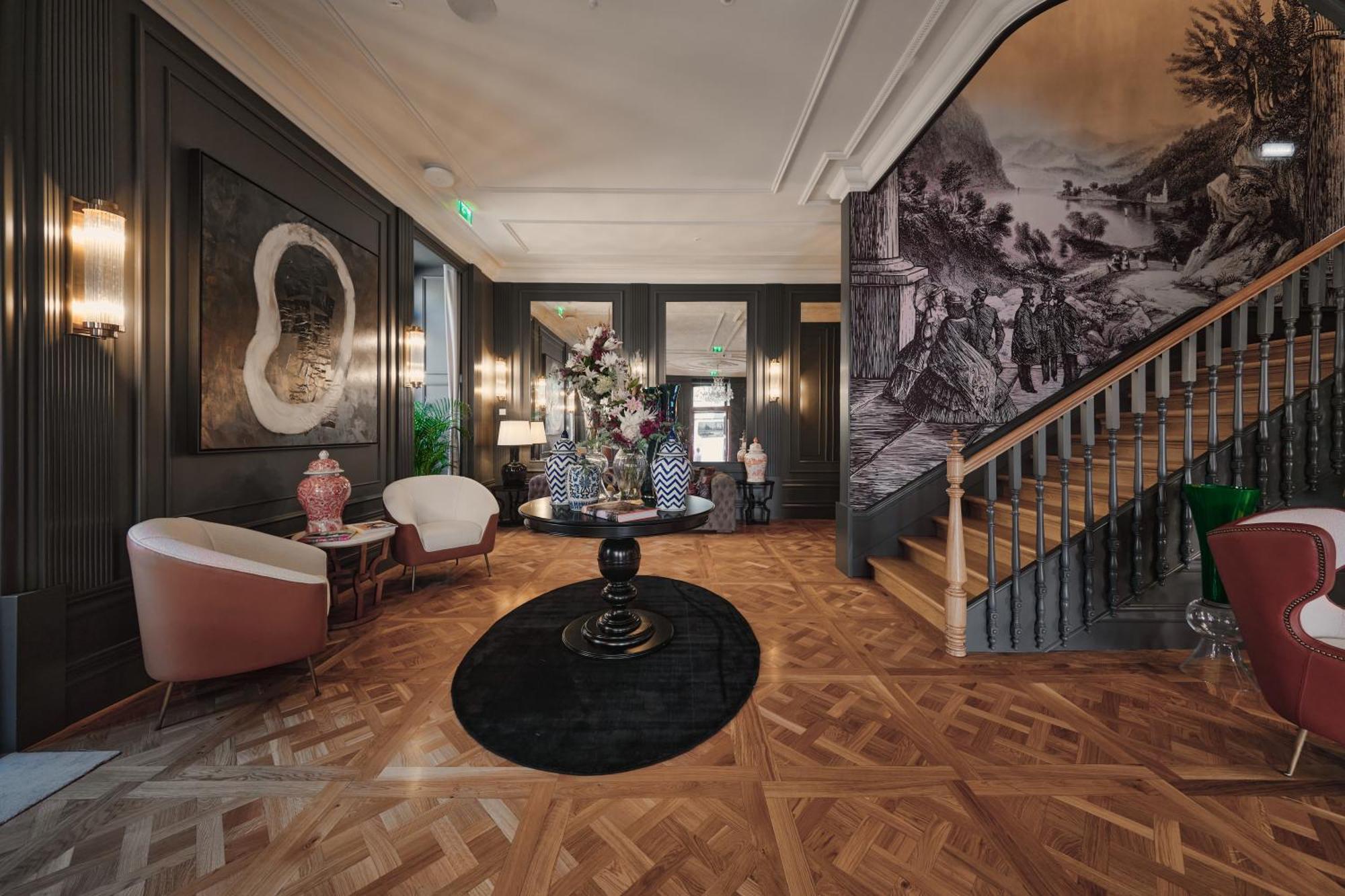 Ga Palace Hotel & Spa, A Xixth-Century Villa Porto Eksteriør billede The hotel's lobby