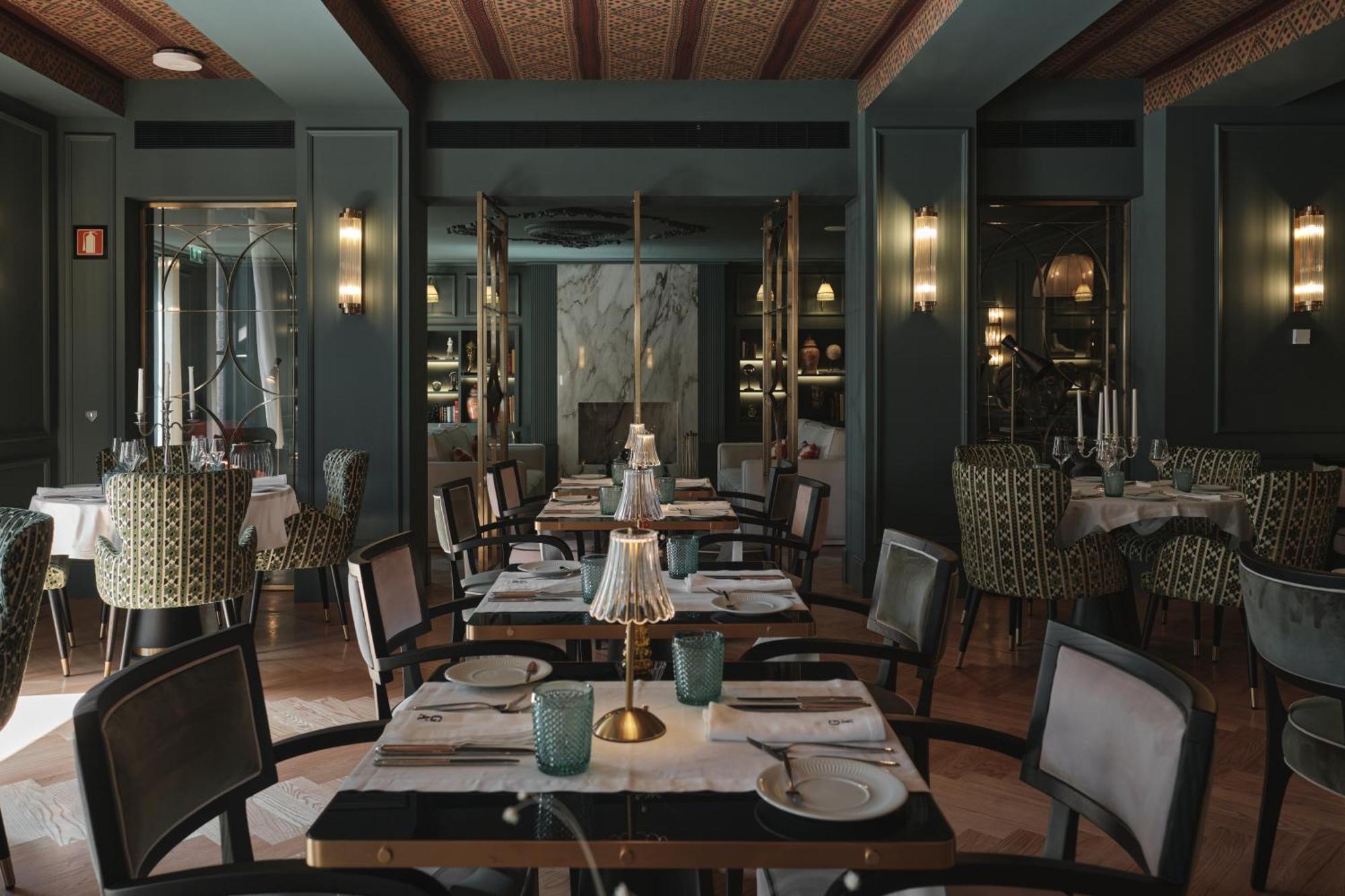 Ga Palace Hotel & Spa, A Xixth-Century Villa Porto Eksteriør billede The restaurant's interior